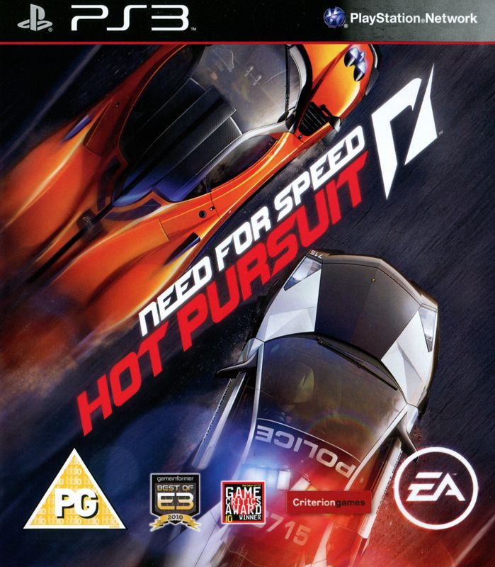 Need For Speed: Hot Pursuit box art for Playstation 3